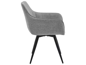 Krzesło BALLO Brego Szary/Czarny Mat