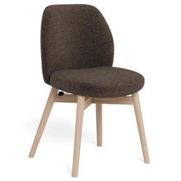 Krzesło JOY Brązowy/Dąb Bielony