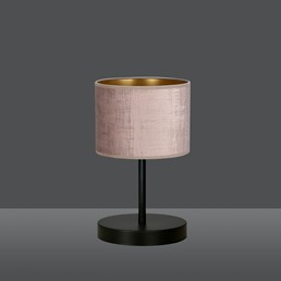 Lampa Biurkowa HILDE LN1 Czarny/Różowy