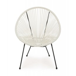 Krzesło Ogrodowe PARKER Biały