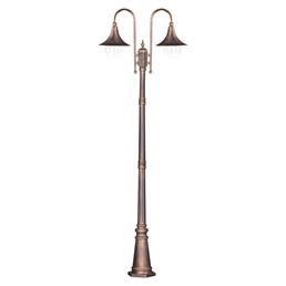 Latarnia Zewnętrzna BOSTON K-8127 Czarny/Złoty