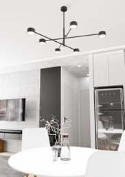 Lampa Sufitowa NATSU 6 Czarny