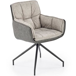 Krzesło K523 Czarny/Popielaty