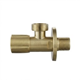 Zawór Kątowy 02 1/2" x 3/4" Złoty Szczotkowany