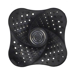 Silikonowe Sitko do Umywalki Czarny