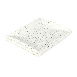 Obrus STAR DORE 140x250cm Biały/Złoty