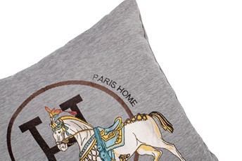 Poduszka Dekoracyjna PARIS HOME Szara