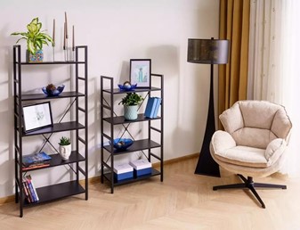 Fotel BETTY Beżowy/Czarny