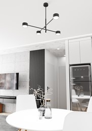 Lampa Sufitowa NATSU 4 Czarny