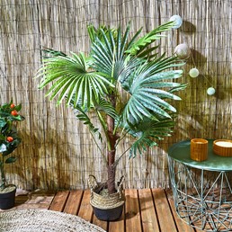 Dekoracja Sztuczna Palma Liwistonia 135cm
