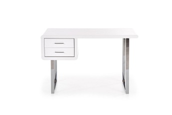 biurko B30 biały-chrom