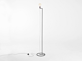 Lampa Podłogowa Strang Floor 31x166 Czarny