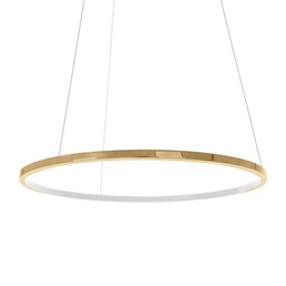Lampa Wisząca RING SLIM 120 Złoty/Biały