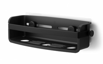 Półka Prysznicowa ADHESIVE Czarny