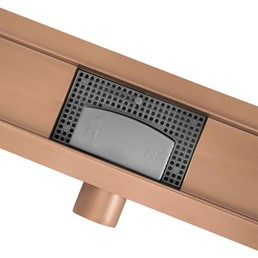 Odpływ NEOX 600 Miedź Szczotkowany