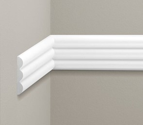 Listwa Naścienna Gładka LNG-18 240 cm Biały
