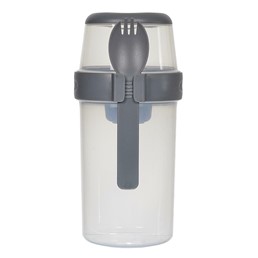 Lunch Box z Trzema Przegródkami Szary