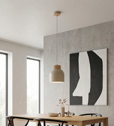 Lampa Wisząca VIGO 1 Beżowy