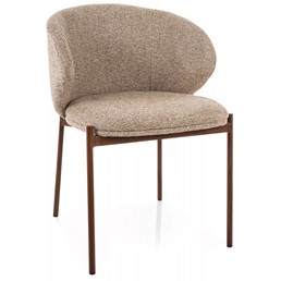 Krzesło KIOTO D Beż/Orzech