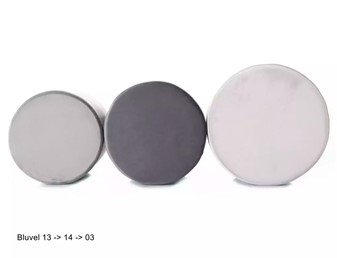 Puf Doti C Velvet 03 Jasny Szary