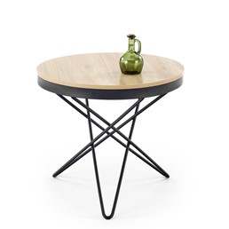 Ława LEILA fi60 Naturalny/Czarny