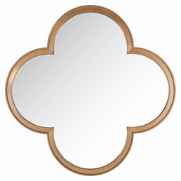 Lustro Ścienne LOWEN Złoty