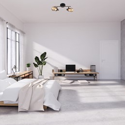 Listwa LIVIO 2 Złoty/Czarny