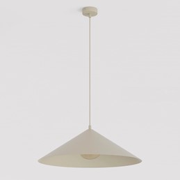 Lampa Wisząca MONO 1L Beżowy/Miodowy