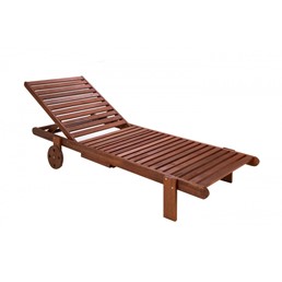 Leżak Ogrodowy AZURE Drewniany