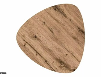 Zestaw ław TWIN 40/60 Czarny/Dąb Artisan