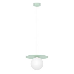 Lampa Wisząca ROBIN K-5450 Biały/Miętowy