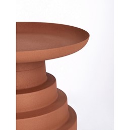 Stolik Kawowy AMBA fi35,5 Czerwony