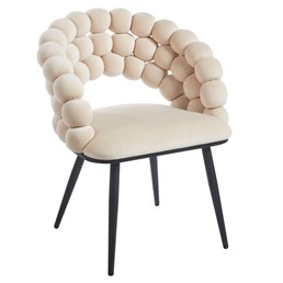 Krzesło Velvet K20-FX Beżowy