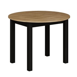 Stół Rozkładany ST3-FX (100x140)x100 Dąb Złoty Craft/Czarny