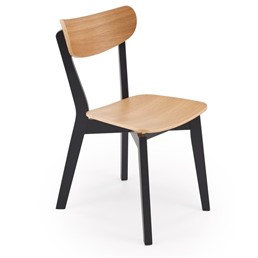 Krzesło HAITI Dąb Naturalny/Czarny