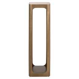 Stolik CLARIDGE 30x30cm Złoty