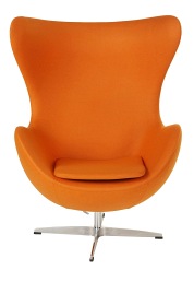 Fotel Jajo 66x78x106 Pomarańczowy Kaszmir Premium 11