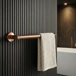 Wieszak na Ręcznik Jednoramienny 39106 ORI Miedź Szczotkowany