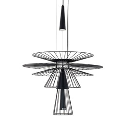 Lampa Wisząca SESTO Czarny