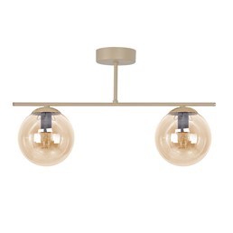 Lampa Sufitowa FELIX K-5781 Bursztynowy/Beż