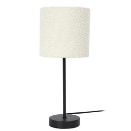 Lampa Metalowa z Kloszem BOUCLE Biały