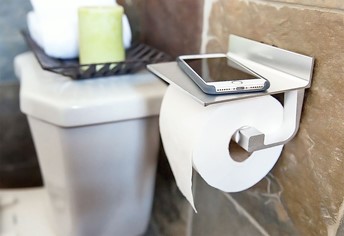 Uchwyt na Papier Toaletowy 390175A Chrom