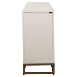 Komoda WHITEBONE BRASS Biały