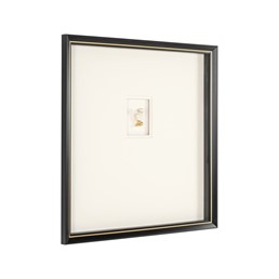 Obraz HANNA 80x80cm Czarny