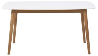 Stół NAGANO M 150x80 Biały Blat