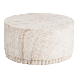 Stolik Kawowy BONN fi75 Beżowy