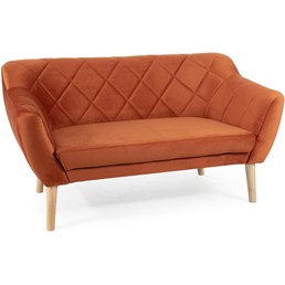 Sofa KARO 2 Velvet Buk/Cynamon Bluvel 4215