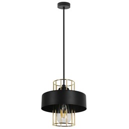 Lampa Wisząca ESTELLA 1A Czarna