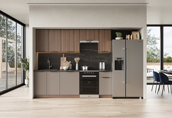 Kuchnia Zestaw GRENADA 240 Orzech/Beżowy