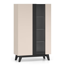 Witryna FRESHION 02 Cashmere/Czarny